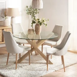 Klast Home Packs 4 Sillas Tapizadas|Sillas De Comedor Y Cocina>Agnes Beige