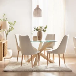 Klast Home Packs 4 Sillas Tapizadas|Sillas De Comedor Y Cocina><noscript><img width=