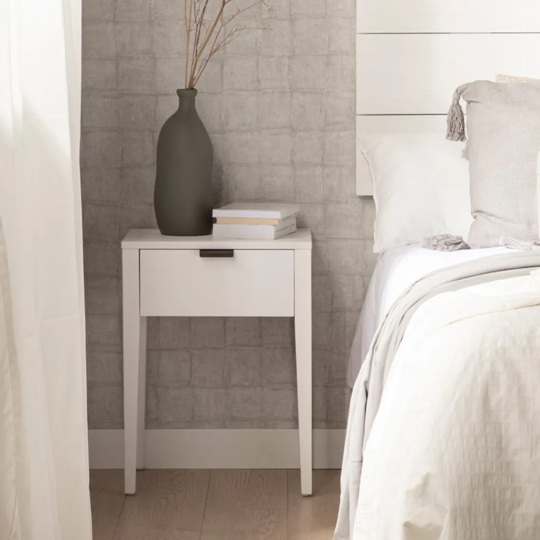 Klast Home Mesitas De Noche|Mesitas De Noche>Aima Blanco