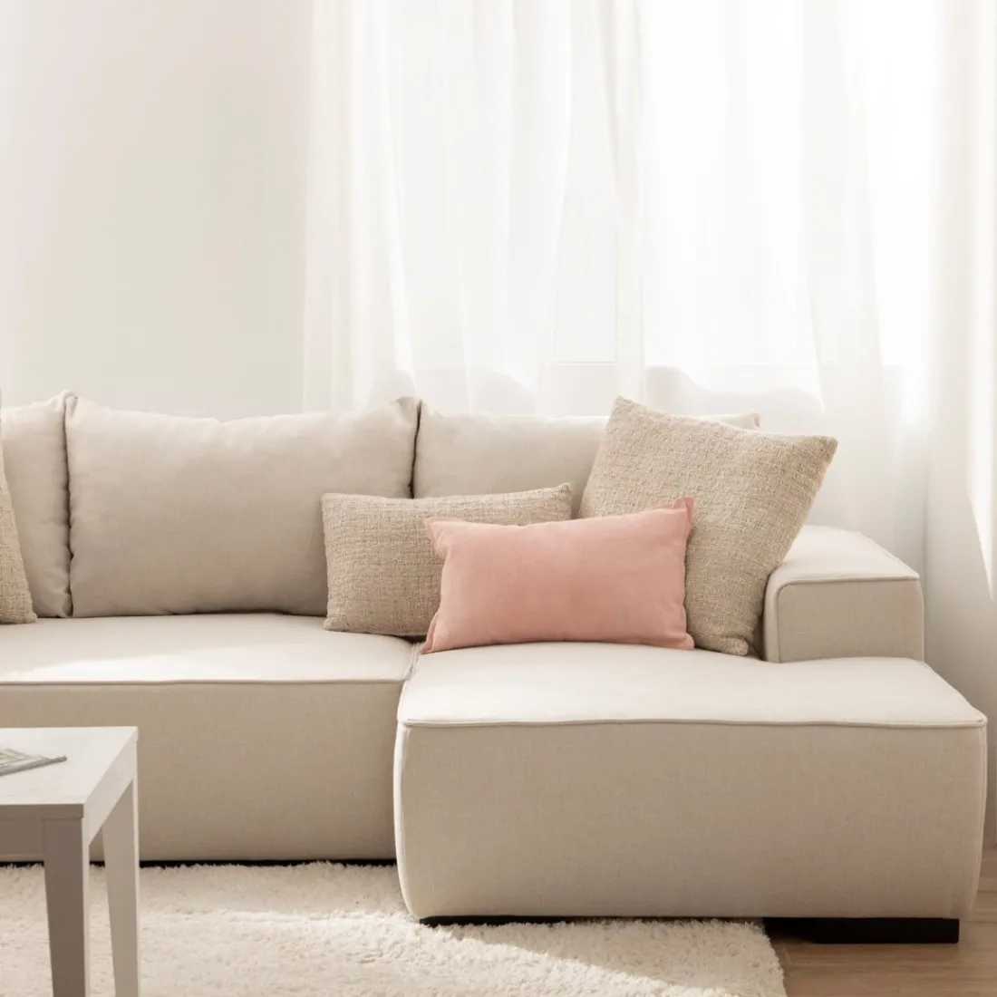 Klast Home Sofás Cama>Alan Beige