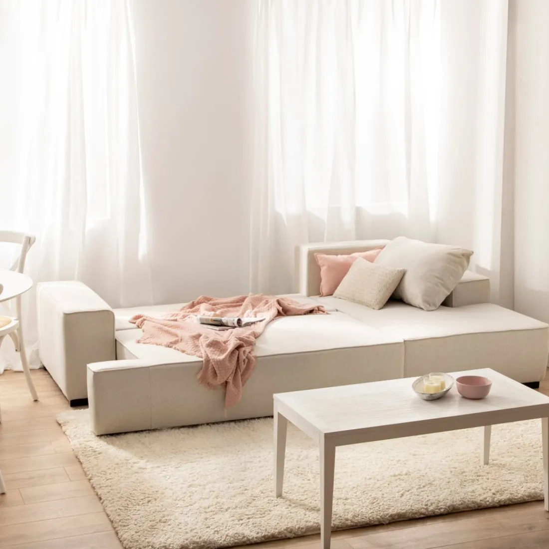 Klast Home Sofás Cama>Alan Beige