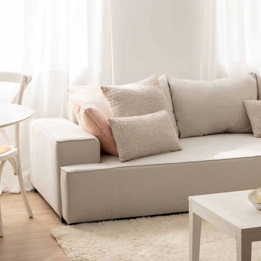 Klast Home Sofás Cama>Alan Beige