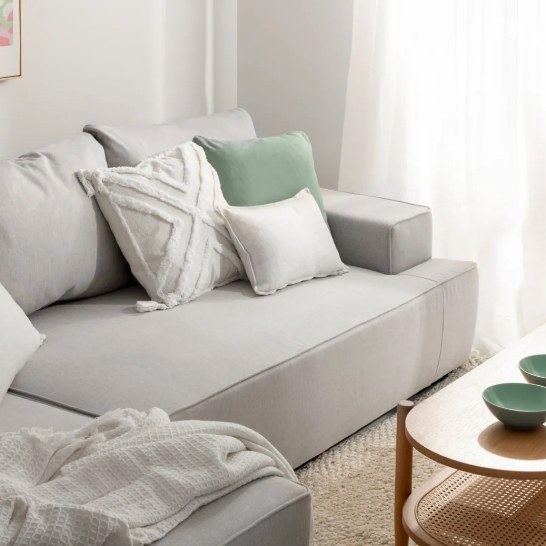 Klast Home Sofás Cama>Alan Gris