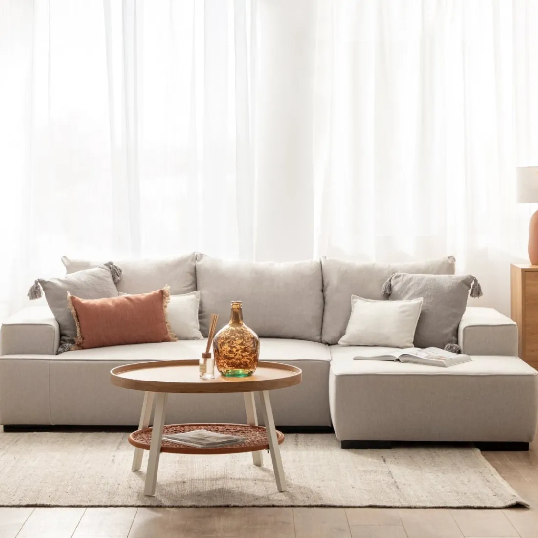 Klast Home Sofás Cama>Alan Gris