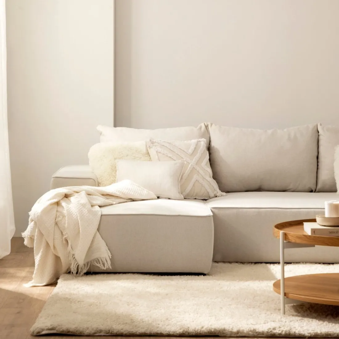 Klast Home Sofás Cama>Alan Beige