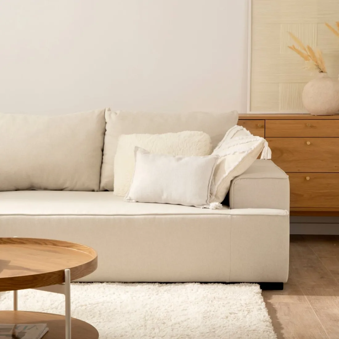 Klast Home Sofás Cama>Alan Beige