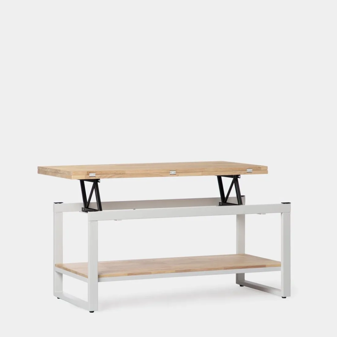 Klast Home Mesas De Centro>Alvi Natural/Blanco