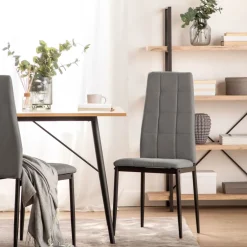 Klast Home Packs 4 Sillas Tapizadas|Sillas De Comedor Y Cocina><noscript><img width=