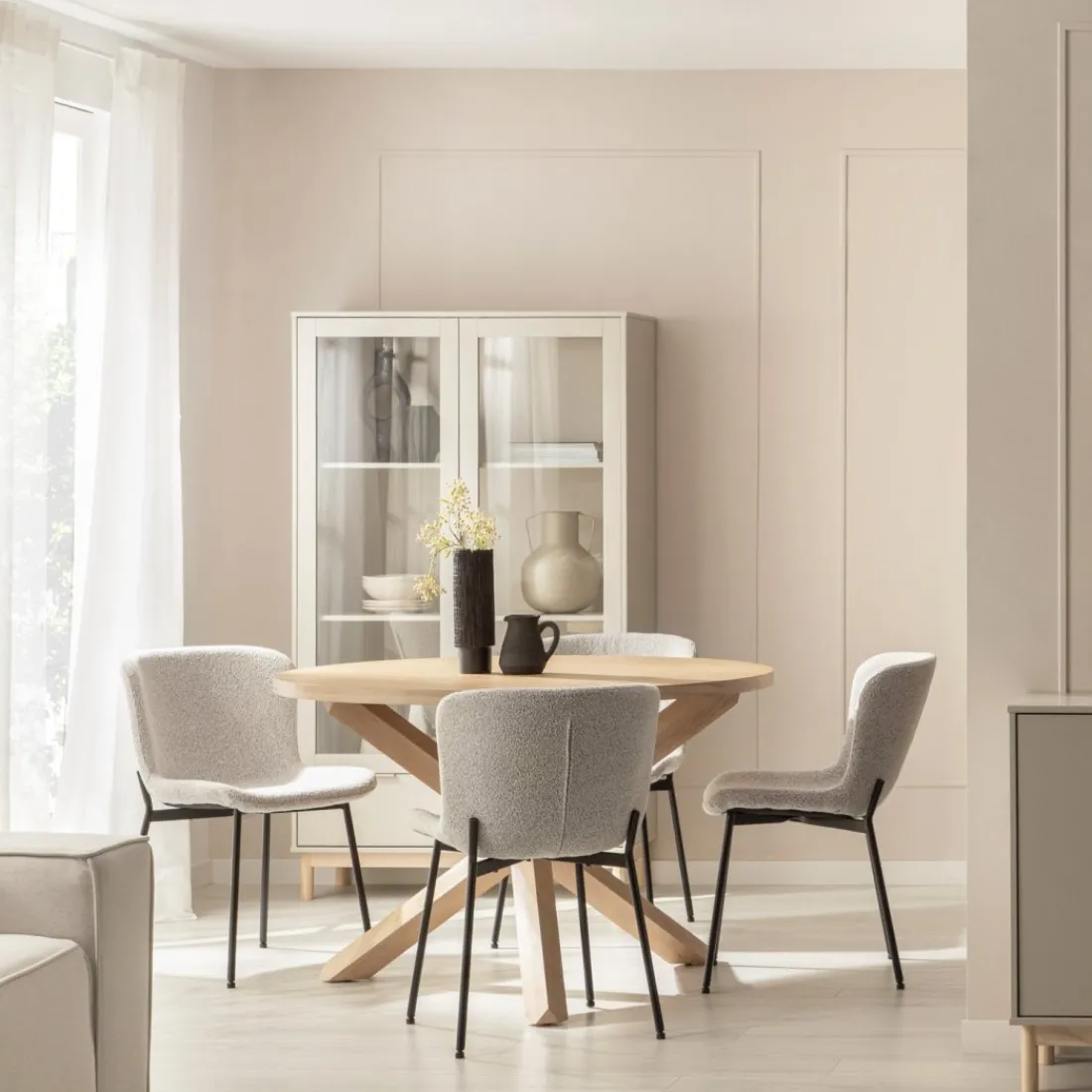 Klast Home Packs 4 Sillas Tapizadas|Sillas De Comedor Y Cocina>Ari Gris