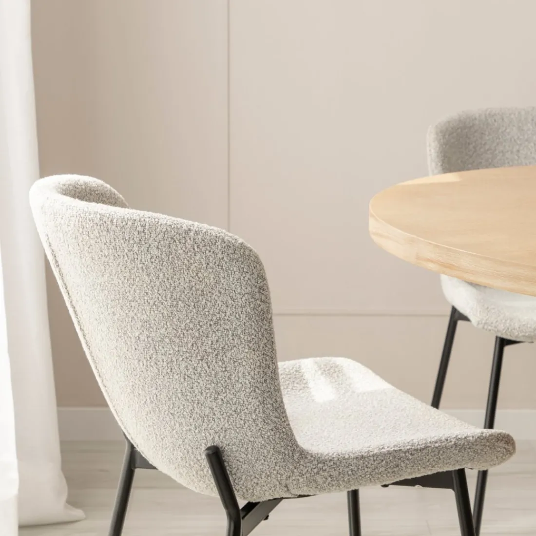 Klast Home Packs 4 Sillas Tapizadas|Sillas De Comedor Y Cocina>Ari Gris