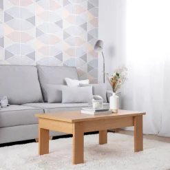 Klast Home Mesas De Centro>Aris Natural/Natural/blanco