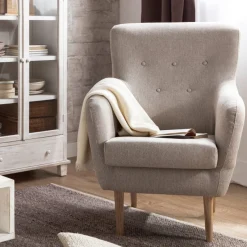 Klast Home Butacas Para Dormitorio|Sillones Y Butacas>Astrid Beige