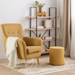Klast Home Butacas Para Dormitorio|Sillones Y Butacas>Astrid Mostaza