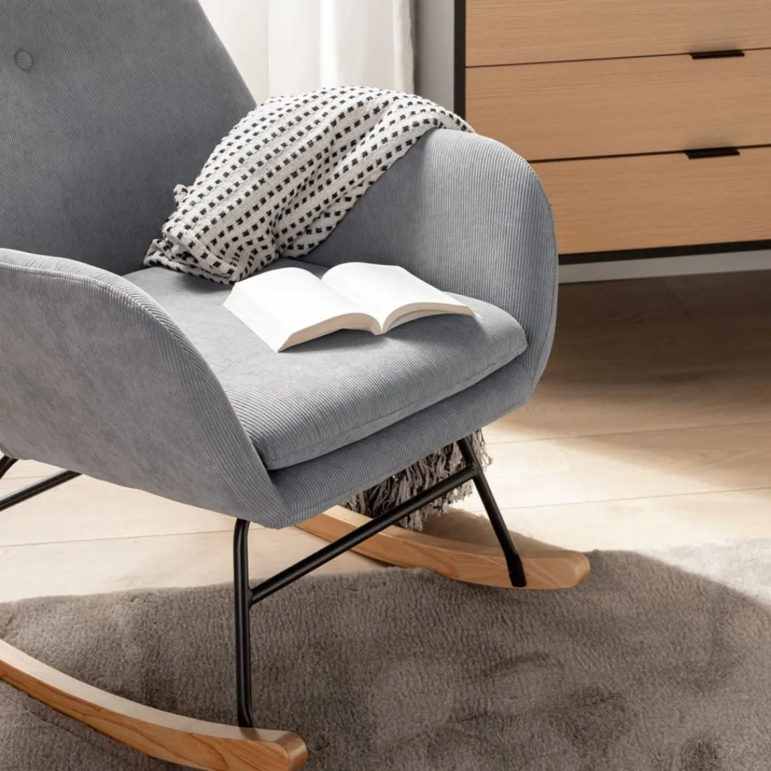 Klast Home Butacas Para Dormitorio|Sillones Y Butacas>Becca Gris