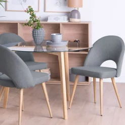 Klast Home Packs 4 Sillas Tapizadas|Sillas De Comedor Y Cocina><noscript><img width=