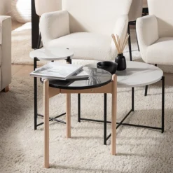 Klast Home Mesas Auxiliares>Bolo Negro