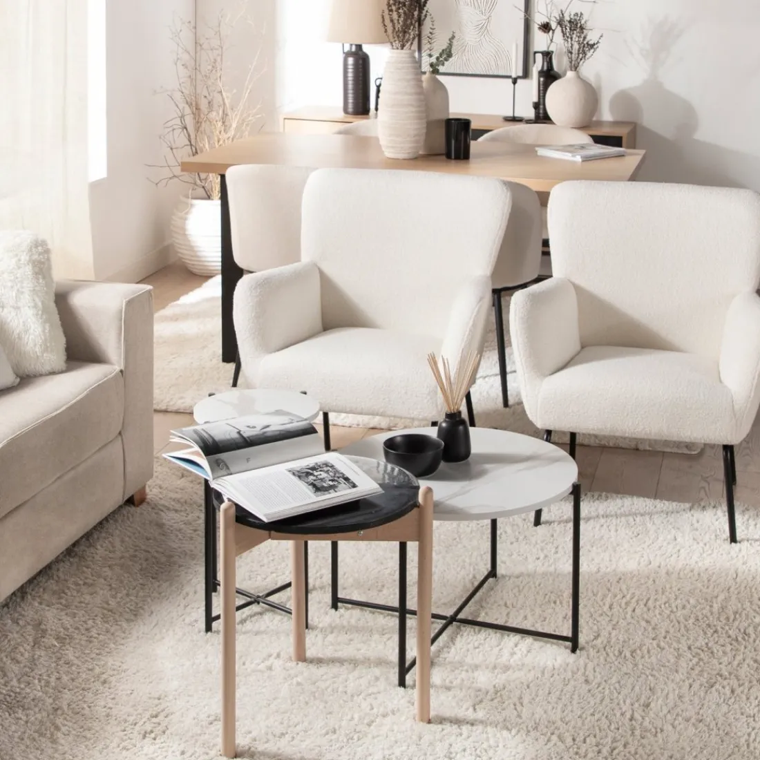 Klast Home Mesas Auxiliares>Bolo Negro