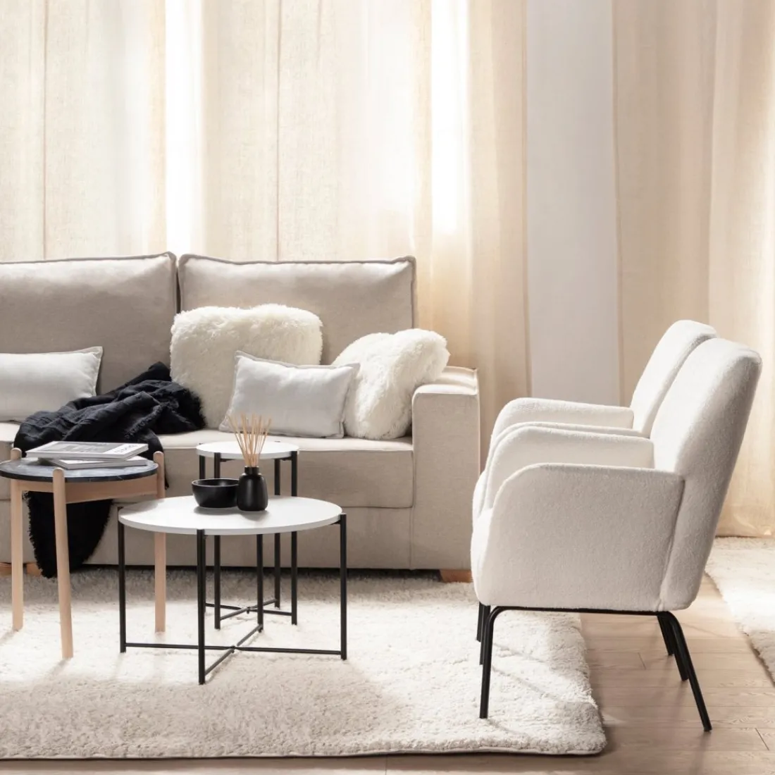 Klast Home Mesas Auxiliares>Bolo Negro