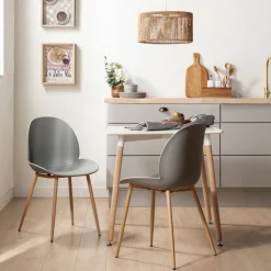 Klast Home Packs 2 Sillas Polipropileno|Sillas De Exterior>Ceilan Gris