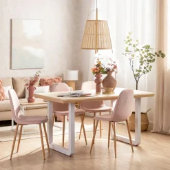 Klast Home Mesas De Comedor Y Cocina>Conor Natural/Blanco