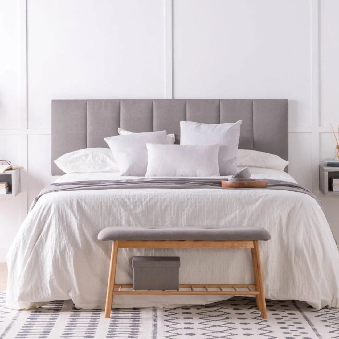 Klast Home Cabeceros De Cama>Corso Gris
