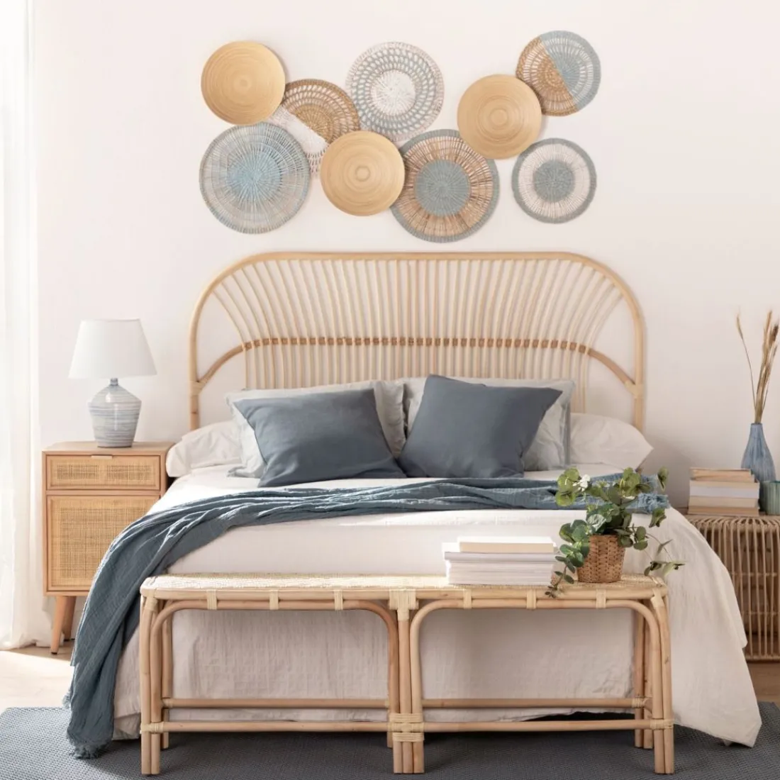 Klast Home Ratán|Cabeceros De Cama>Doe