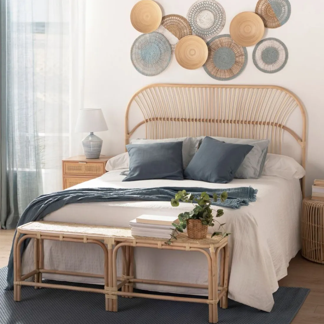 Klast Home Ratán|Cabeceros De Cama>Doe