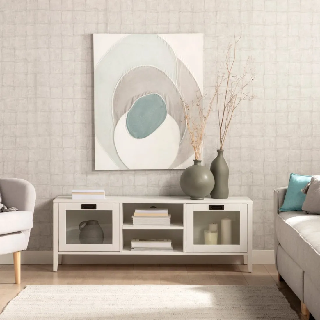 Klast Home Muebles Tv>Edan Blanco