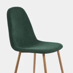 Klast Home Packs 4 Sillas Tapizadas|Sillas De Comedor Y Cocina>Elia Verde oscuro