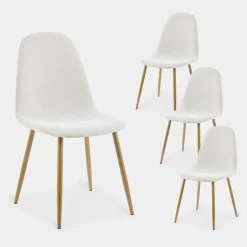 Klast Home Packs 4 Sillas Tapizadas|Sillas De Comedor Y Cocina>Elia