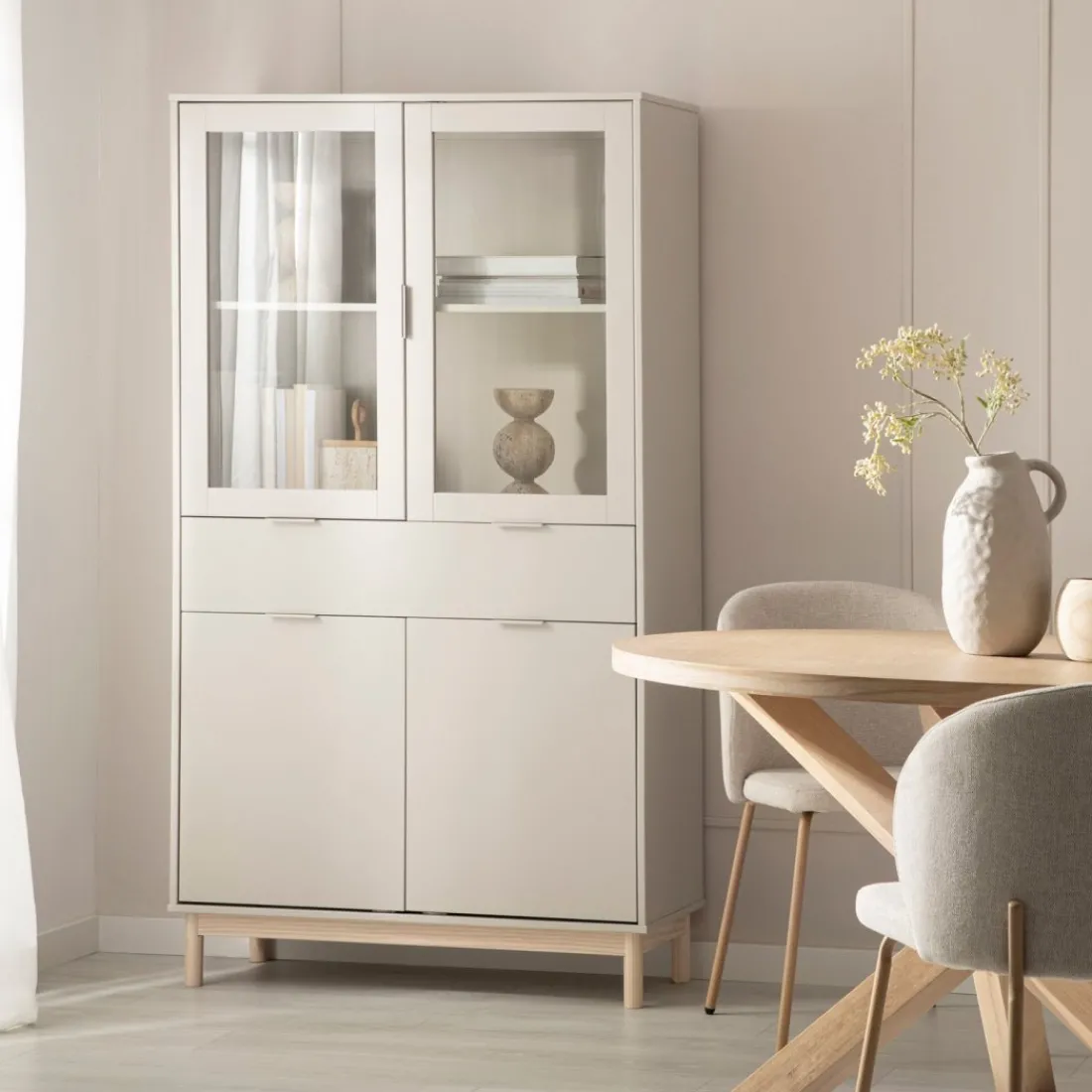 Klast Home Vitrinas>Elian Gris perla