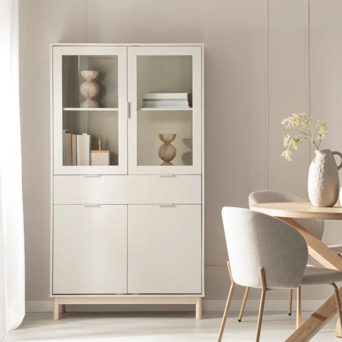 Klast Home Vitrinas>Elian Gris perla