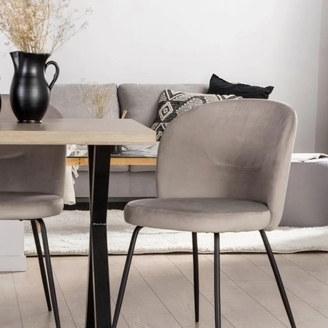 Klast Home Packs 4 Sillas Tapizadas|Sillas De Comedor Y Cocina>Elina Topo