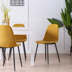 Klast Home Packs 4 Sillas Tapizadas|Sillas De Comedor Y Cocina><noscript><img width=