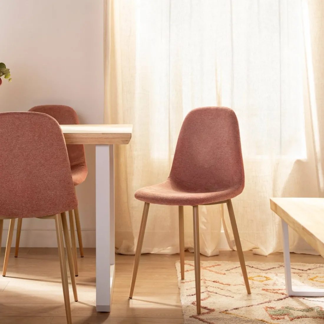 Klast Home Packs 4 Sillas Tapizadas|Sillas De Comedor Y Cocina>Ellis Terracota