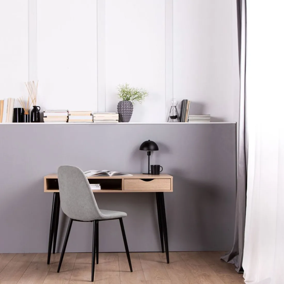 Klast Home Packs 4 Sillas Tapizadas|Sillas De Comedor Y Cocina>Ellis Gris