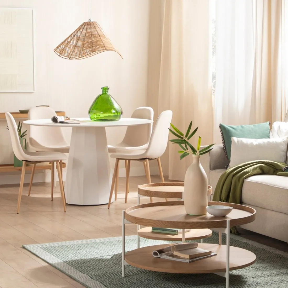 Klast Home Packs 4 Sillas Tapizadas|Sillas De Comedor Y Cocina>Ellis Beige