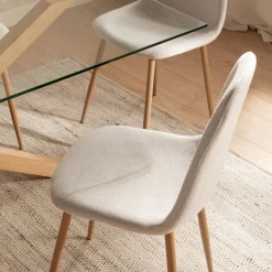 Klast Home Packs 4 Sillas Tapizadas|Sillas De Comedor Y Cocina><noscript><img width=