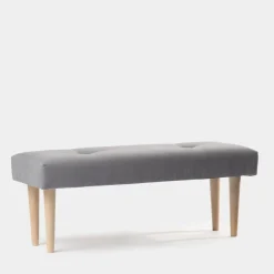 Klast Home Descalzadores Y Baúles Para Pie De Cama|Bancos Para Dormitorio Y Recibidor>Fiore Gris