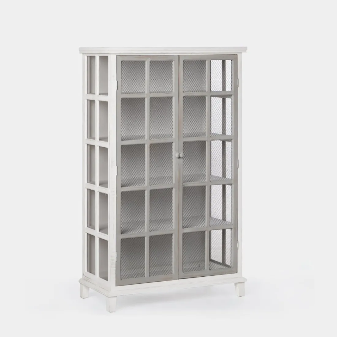 Klast Home Vitrinas>Folk Blanco/Gris