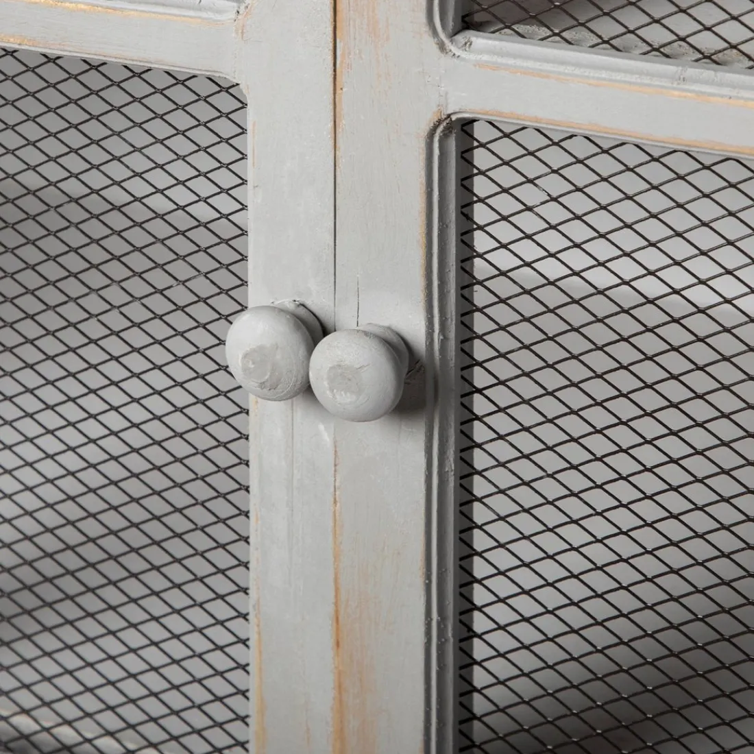 Klast Home Vitrinas>Folk Blanco/Gris