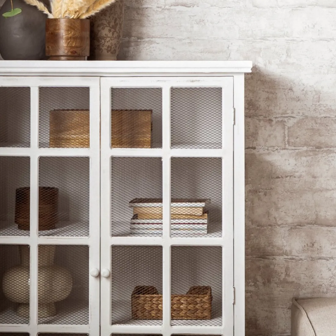 Klast Home Vitrinas>Folk Blanco