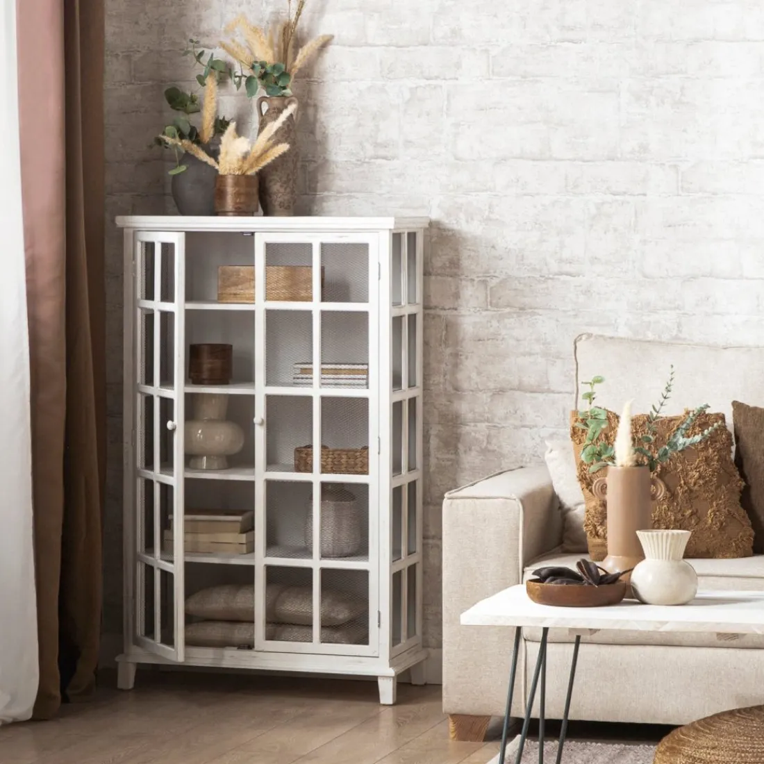 Klast Home Vitrinas>Folk Blanco