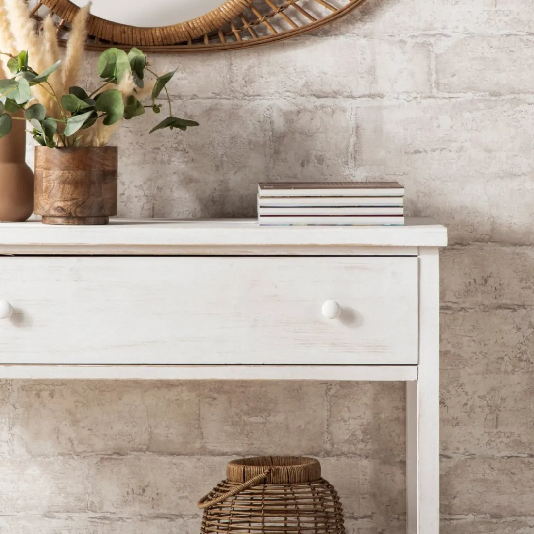 Klast Home Muebles Recibidores Y Consolas>Folk Blanco