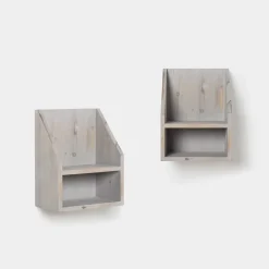 Klast Home Packs De 2 Mesitas De Noche|Mesitas De Noche>Folk Gris