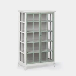 Klast Home Vitrinas>Folk Verde/Blanco