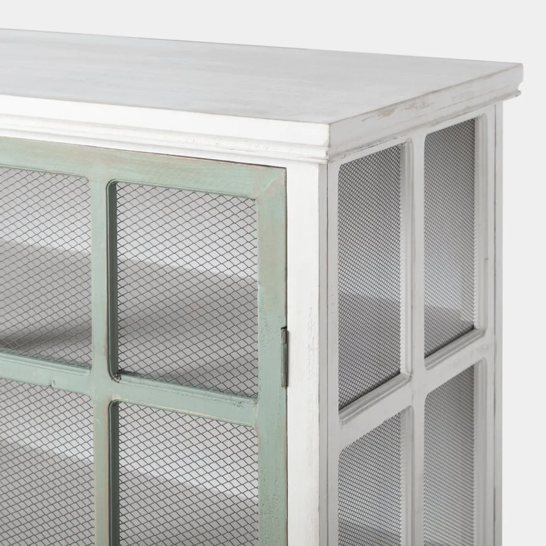 Klast Home Vitrinas>Folk Verde/Blanco