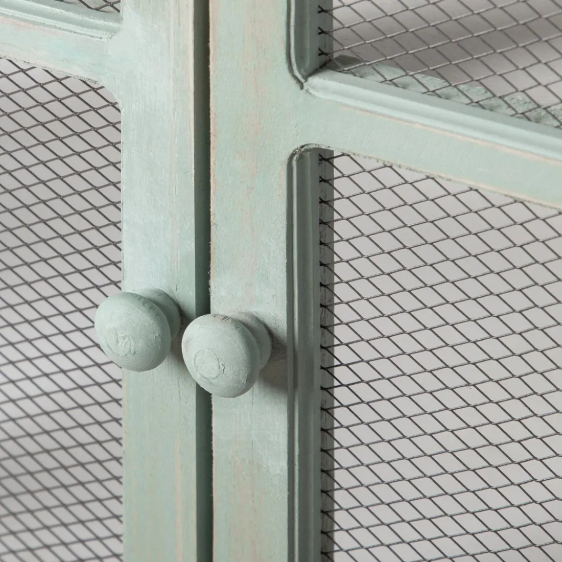 Klast Home Vitrinas>Folk Verde/Blanco