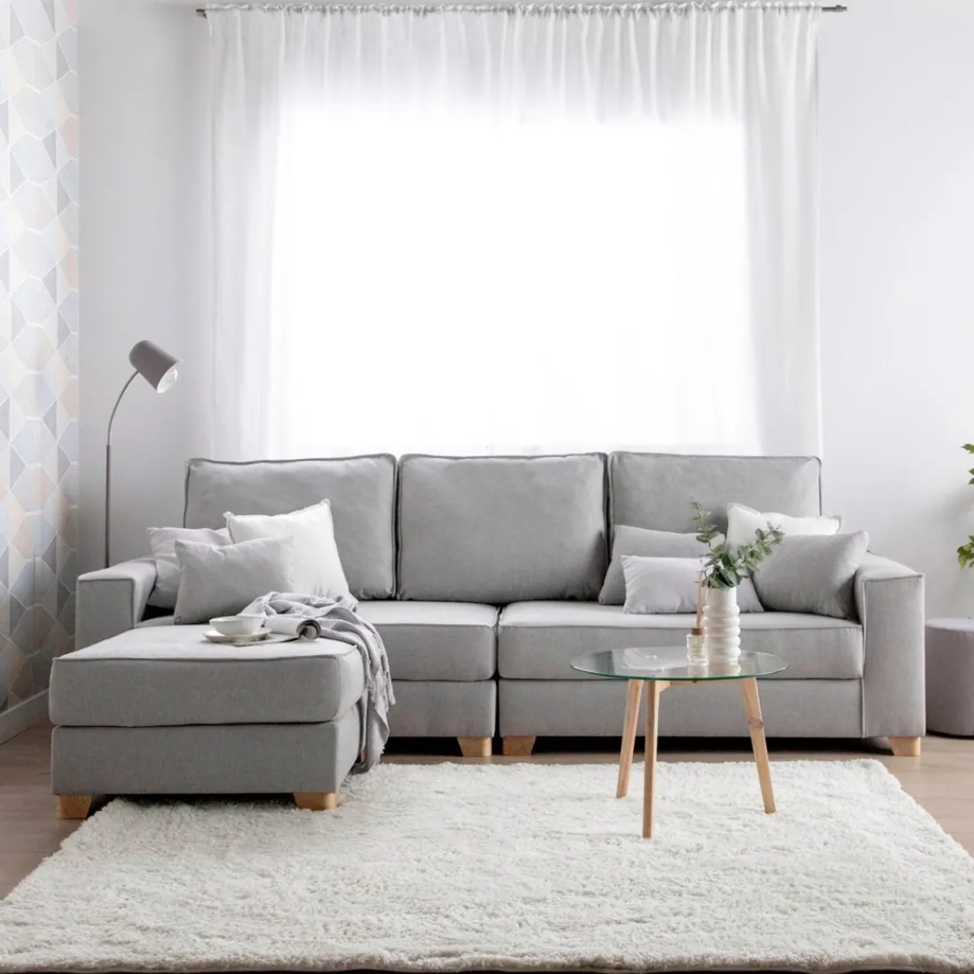 Klast Home Sofás Modulares>Grace Gris