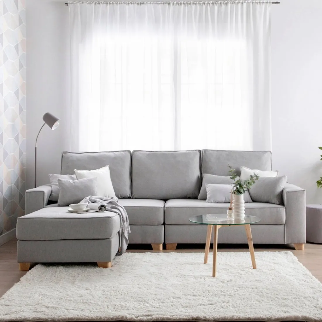 Klast Home Sofás Modulares>Grace Gris